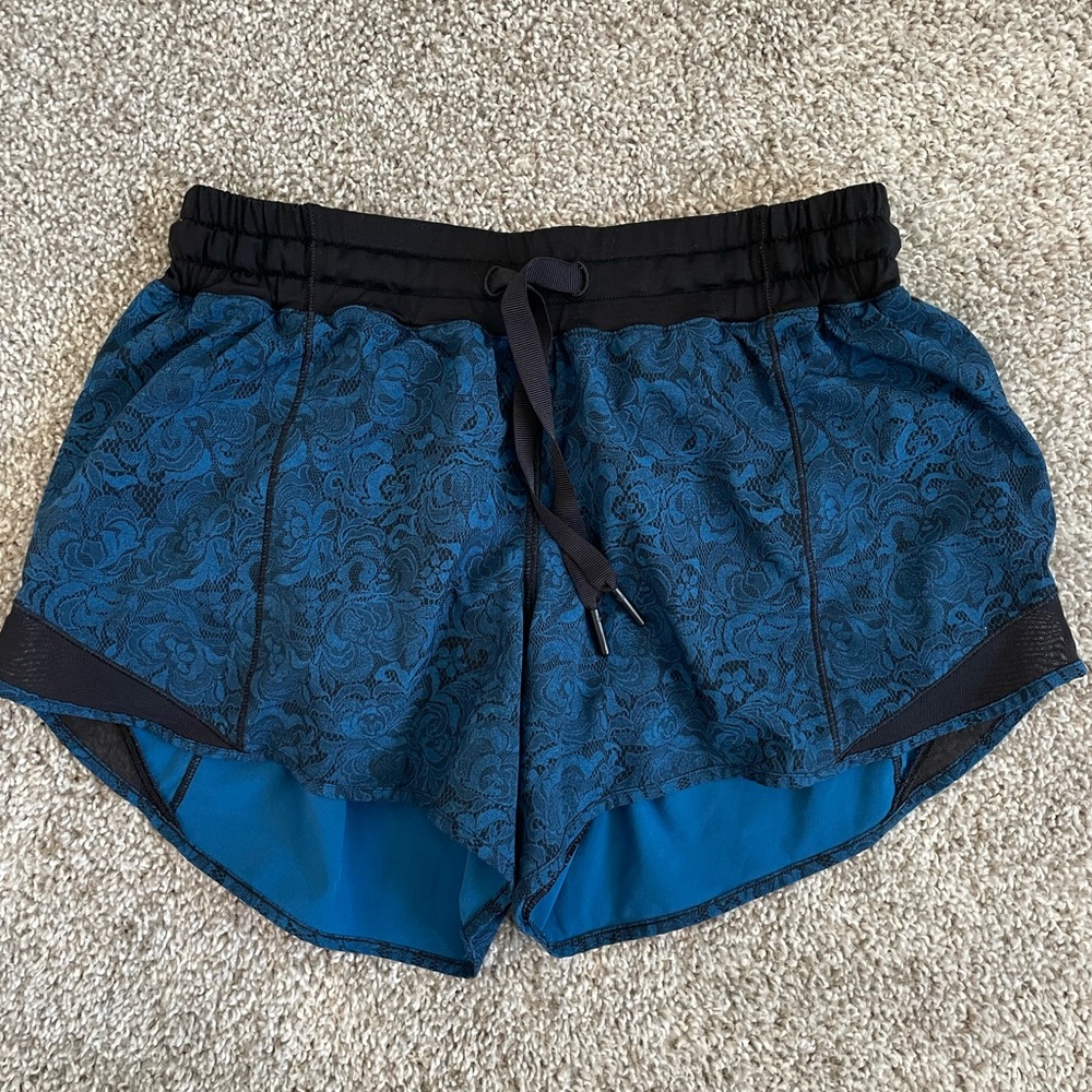 Lululemon Paisley Athletic Shorts